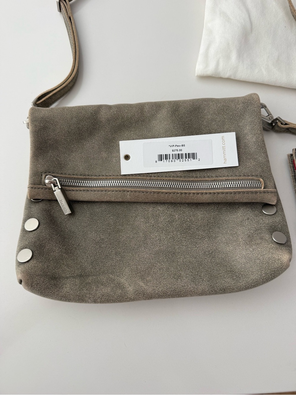 Suede Hammitt Crossbody Bag and wallet